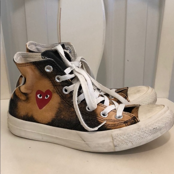 bleach black converse